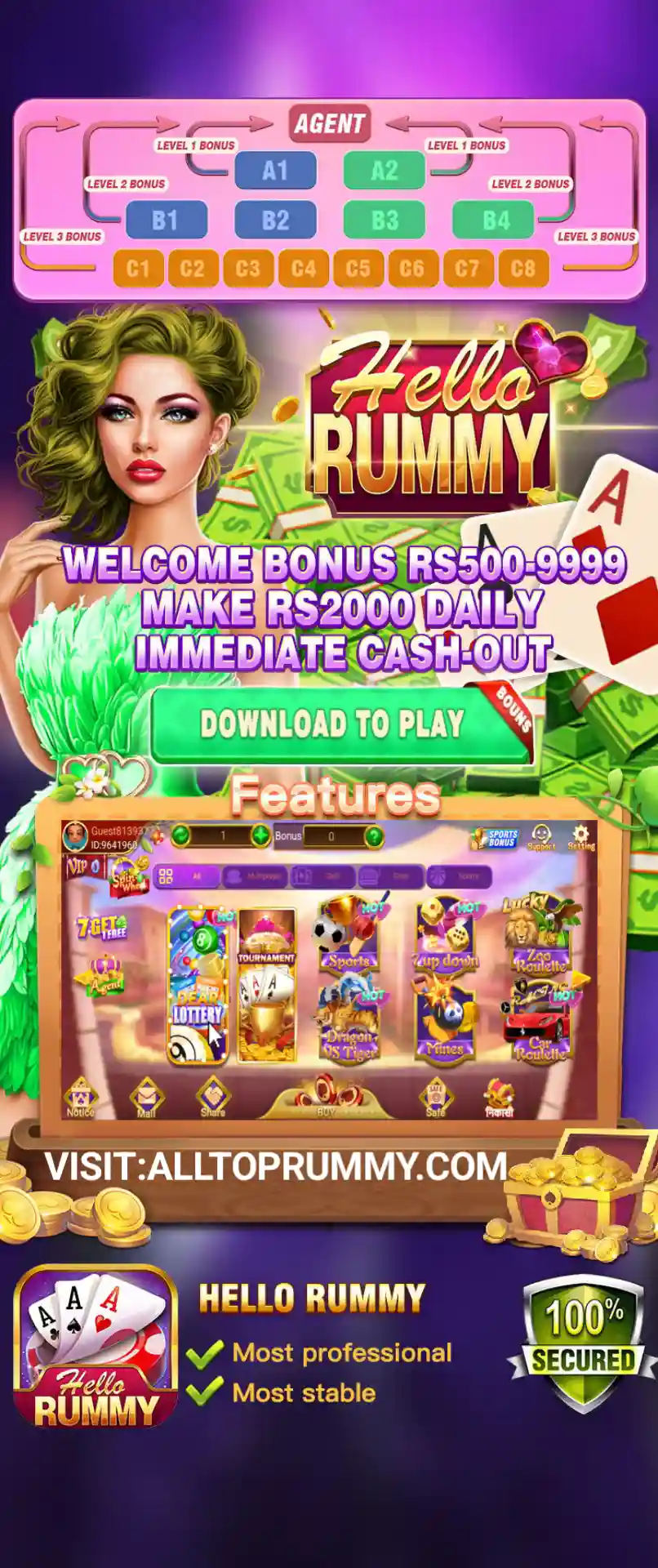 Hello Rummy App