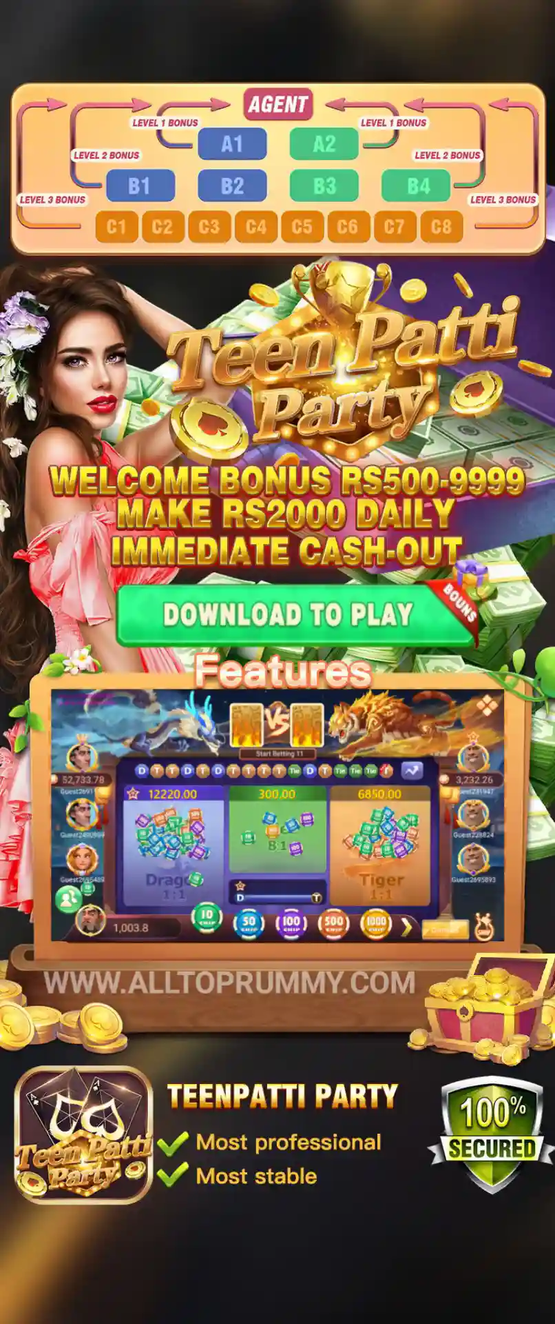 Teen Patti Party App